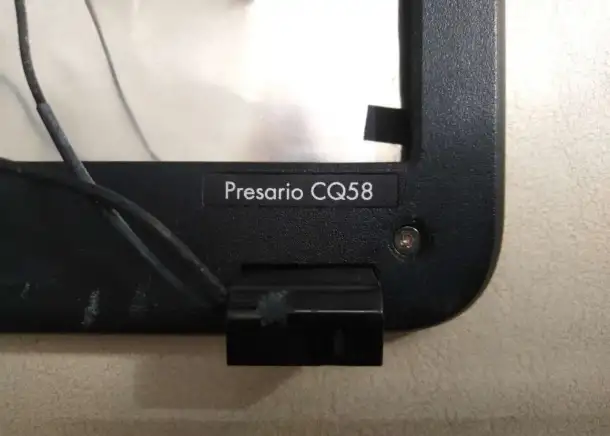 HP compaq presario cq58 крышка и рамка матрицы, фотография 3