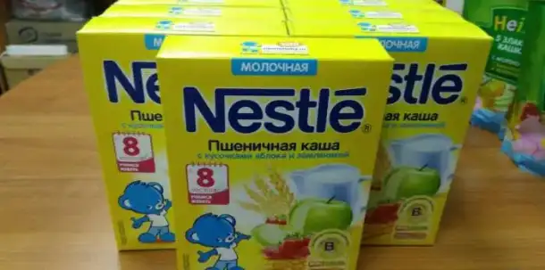 Детские быстрорастворимые каши Нестле, Хайнц, фотография 3