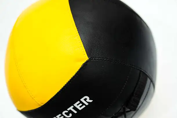 Набивной медицинский мяч (wallball) stecter 12 кг, фотография 3