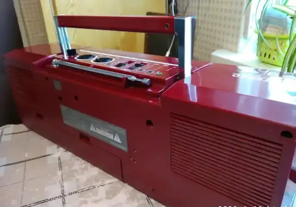 Магнитола редкая AIWA-CS240 не использовалась, фотография 7