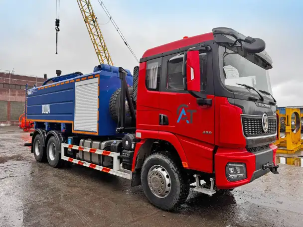 Автоцистерна вакуумная комбинир. авк-6-5 Shacman, фотография 5