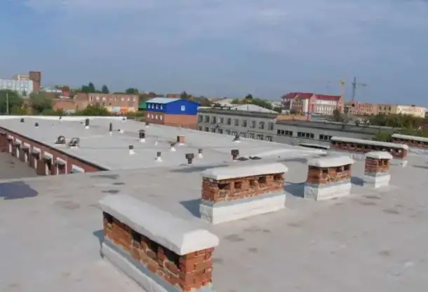 Монтаж мембраны ПВХ, ТПО., фотография 3