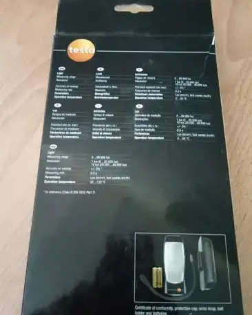 testo 540 - Light meter, фотография 2