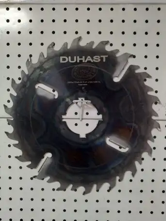 Дисковая пила duhast 350*75*2,5/3,7*z24+24+4  4кн12,5*4,5, фотография 1