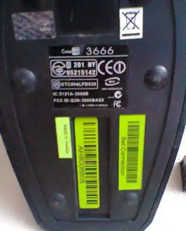 CipherLab 3666 терминал корпус и батарея., фотография 4
