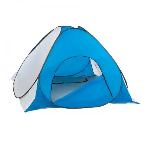 Зимняя палатка автомат premier fishing 1,8х1,8 м, дно на молнии, фотография 1