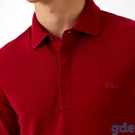 Мужское поло lacoste с длинными рукавами, фотография 3