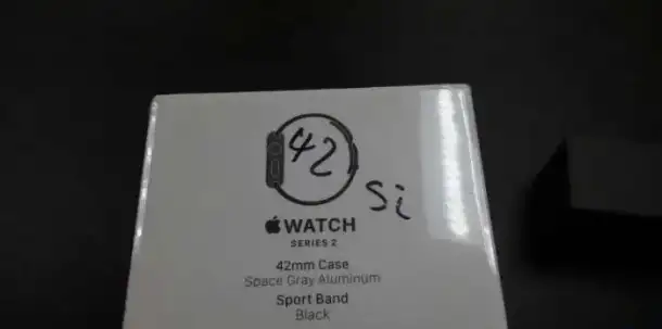 Apple watch s2 42mm space gray aluminum case, фотография 3