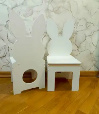 Детские стульчики зайчики, фотография 3