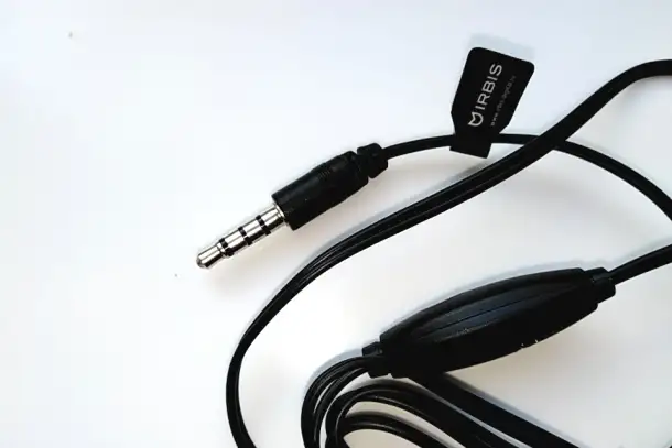 Наушники-вкладыши IRBIS 117 м. JACK 3.5 чёрные, фотография 3