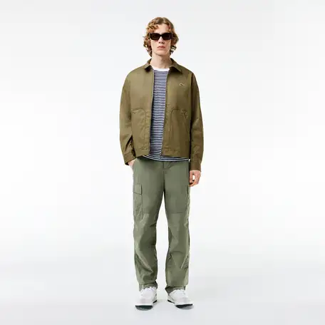 Мужская короткая непромакаемая куртка lacoste, фотография 4