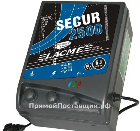 Генератор электропастуха SECUR 2500 от сети 220 В, фотография 1