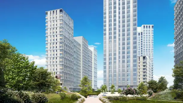 1-но комнатная квартира, 38,10 м², 5 эт., ЖК ALIA, Алиа, фотография 3