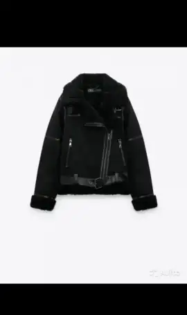 Дубленка zara, фотография 1