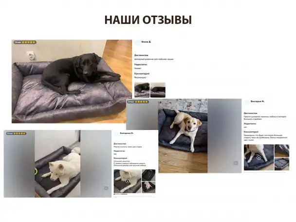 Лежанка для крупных собак Не пропустите, фотография 8