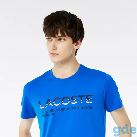 Мужская футболка lacoste regular fit, фотография 3
