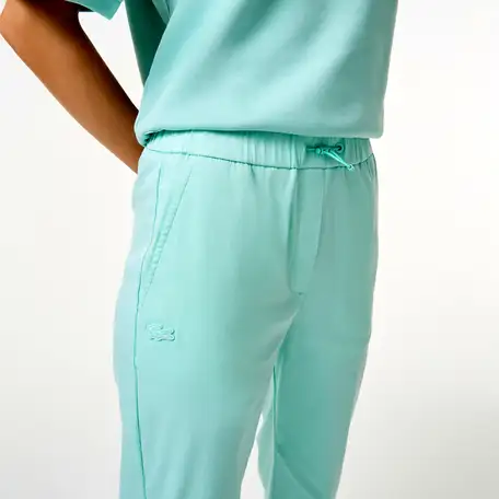 Женские брюки lacoste regular fit с регулируемым поясом, фотография 4