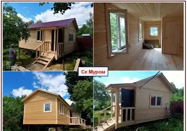 Дачные домики.Строительство, фотография 4