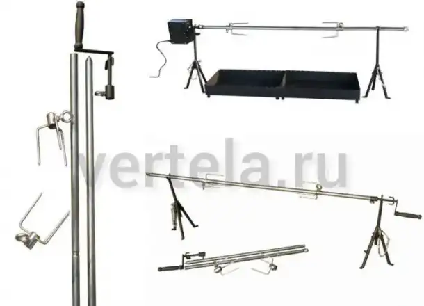 Разборный вертел для жарки барана, фотография 1