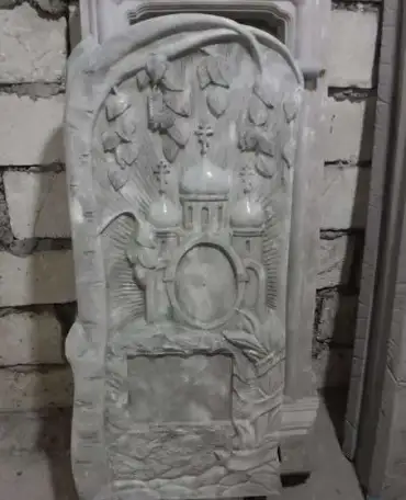Памятники из бетона по технологии мрамор из бетона, фотография 2