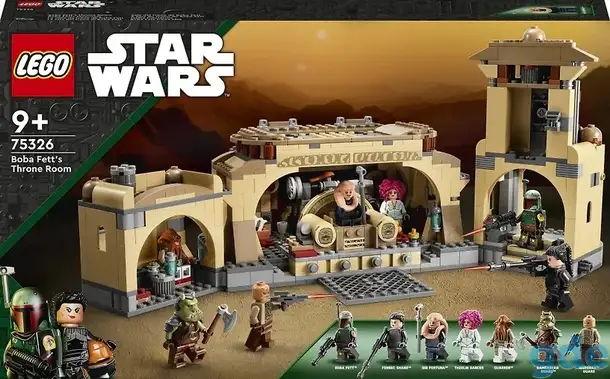 Конструктор lego star wars 75326 тронный зал бобы фетта, фотография 1