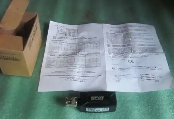 Приемопередатчик видеосигнала SC&T TTP111VT, 600м., фотография 2