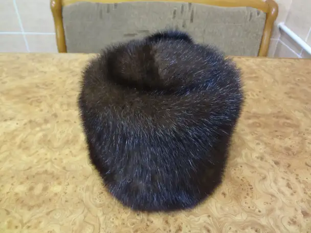 Шапка женская из норки, фотография 1