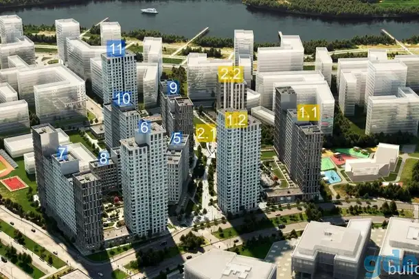 1-но комнатная квартира, 38,10 м², 5 эт., ЖК ALIA, Алиа, фотография 14