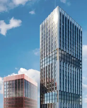 1-но комнатная квартира, 42,89 м², 17 эт., ЖК Symphony 34, Симфони 34, фотография 6