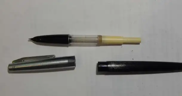 Авторучка поршневая., фотография 3