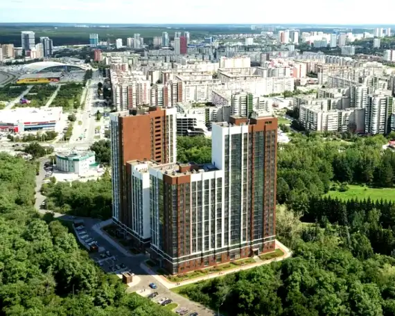Новостройка Екатеринбург, 18 эт., г. . ул. Свердлова/Азина/Мамина-Сибиряка/Шевченко, стр. 4.1, фотография 1
