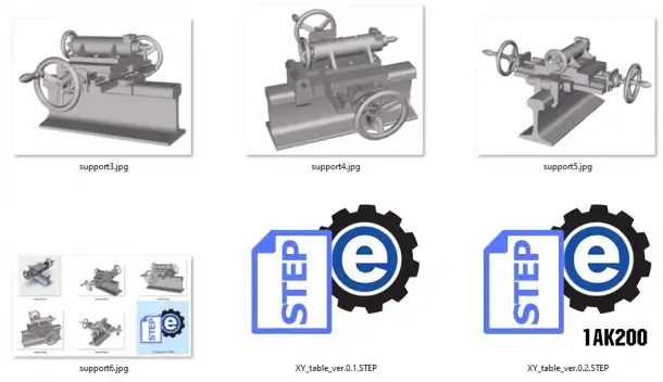 Суппорт для обточки колесных пар чертеж CAD STEP файлы, фотография 6