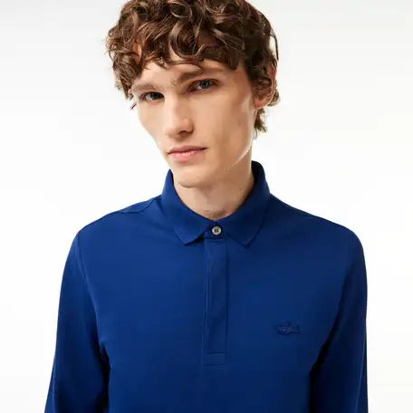 Мужское поло lacoste с длинными рукавами, фотография 3