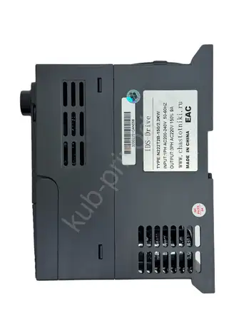 Частотный преобразователь n222t2b-150%; 2,2kw, питание 1~230v ac, 50hz, выход 3~230v ac, фотография 2