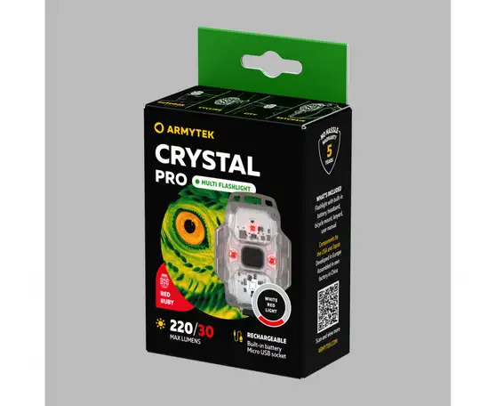Наключный мультифонарь armytek crystal pro blue, фотография 6