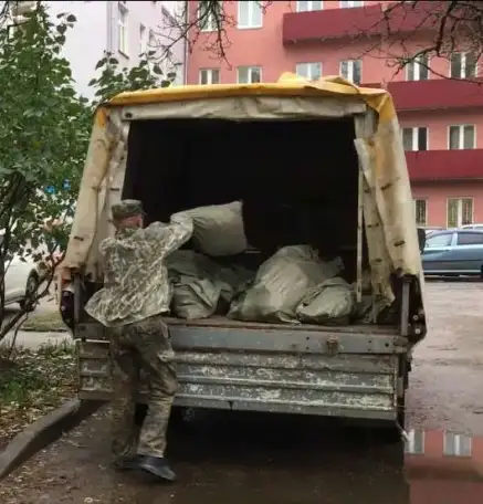 Вывоз душевой кабины на мусор, фотография 1