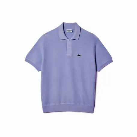 Мужское трикотажное поло lacoste из органического хлопка, фотография 5