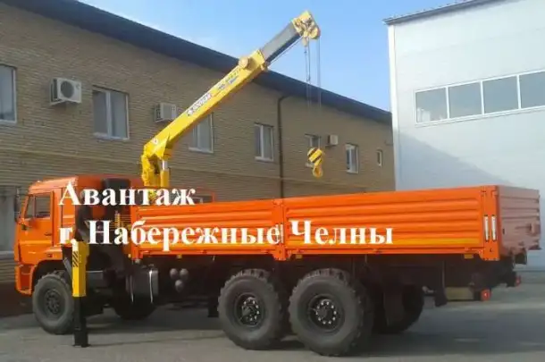 КАМАЗ 43118  бортовой с КМУ Soosan 736, фотография 1