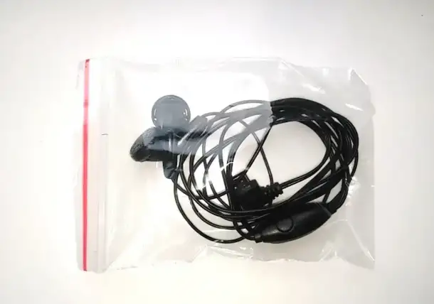 Наушники-вкладыши 1,5 м., с miniUSB и микрофоном, фотография 7