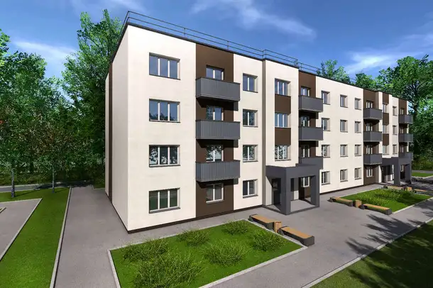 Квартира, 35,34 м², 2 эт., Физкультурная улица, 2б, фотография 1