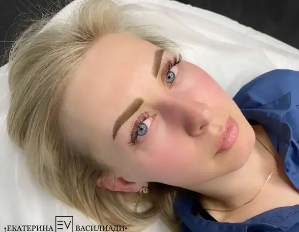 Напыление бровей в Ярославле, фотография 2