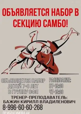 Тренировки по самбо 7-9 лет, фотография 1