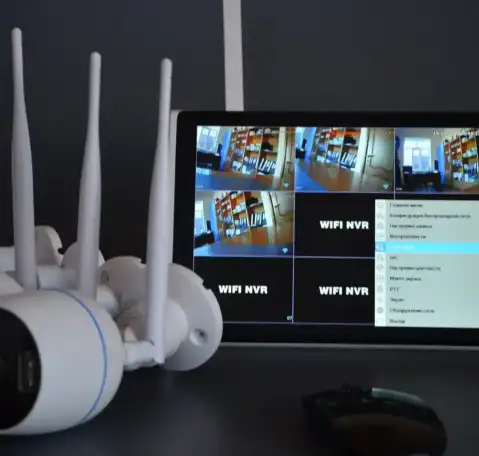 Комплект Wi-Fi XM-602(10.1)-2-4 IP камеры 2MP, фотография 4