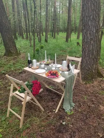 Романтическое свидание предложение руки и сердца, фотография 4