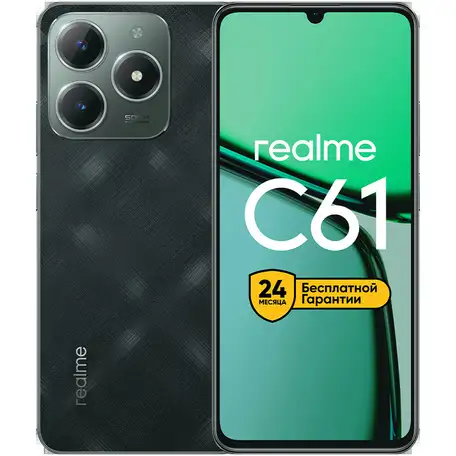 Смартфон realme c61 8/128, green ru, фотография 2