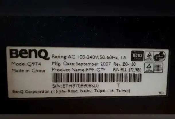 Монитор BenQ FP91G (Q9T4) 19