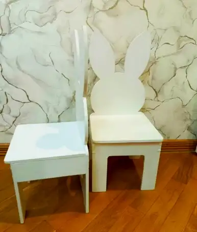 Детские стульчики зайчики, фотография 1