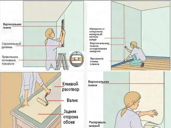 оклейка обоев, фотография 5