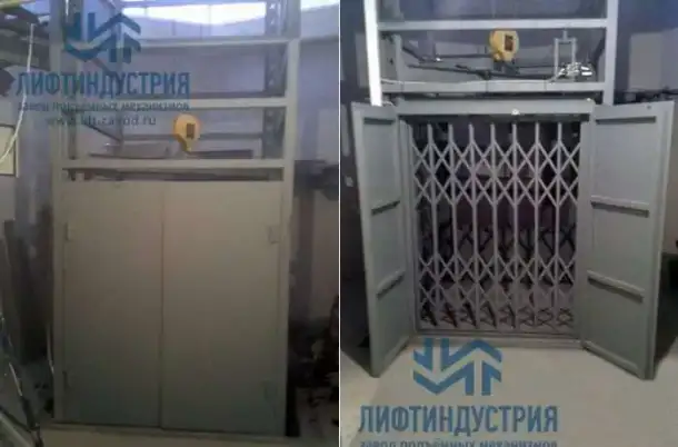 Решение для транспортировки крупногабаритных грузов – шахтный грузовой подъёмник., фотография 1