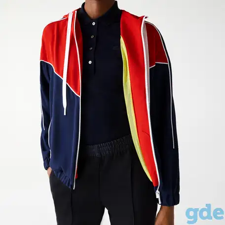 Женская толстовка lacoste на молнии, фотография 8